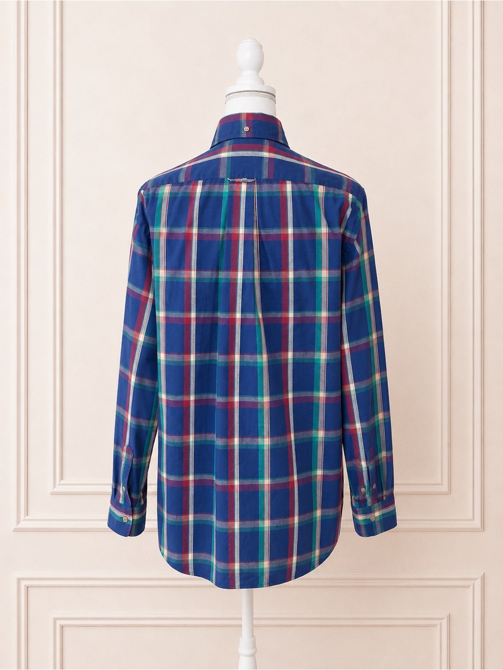 Vintage The Fox Collection Men’s Plaid Button Down Shirt - Picture 3 of 5
